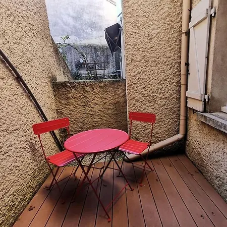 Cozy Deux Pieces, Terrasse, En Centre 발랑스